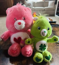 2002 Love-A-Lot And Lucky Shamrock Care Bears