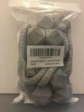 Aimee Magnetic Rope Tie Backs - 4 Pcs
