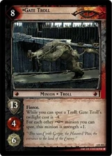 LOTR TCG Ents of Fangorn EoF Gate Troll 6R103