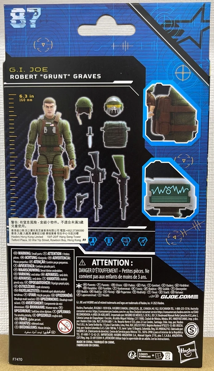 IN HAND HASBRO G.I.JOE CLASSIFIED SERIES 87 ROBERT