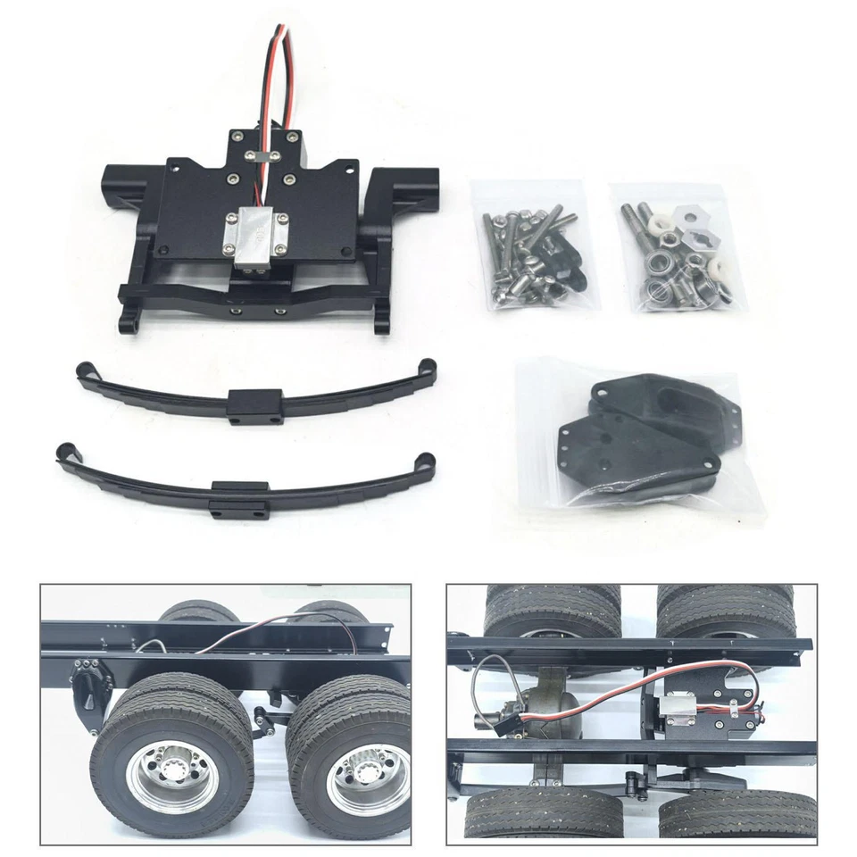Metal Lifting Suspension for Rear Axles 1:14 RC Tractor Truck 770S 56373/68 R620 - Image 3 of 4