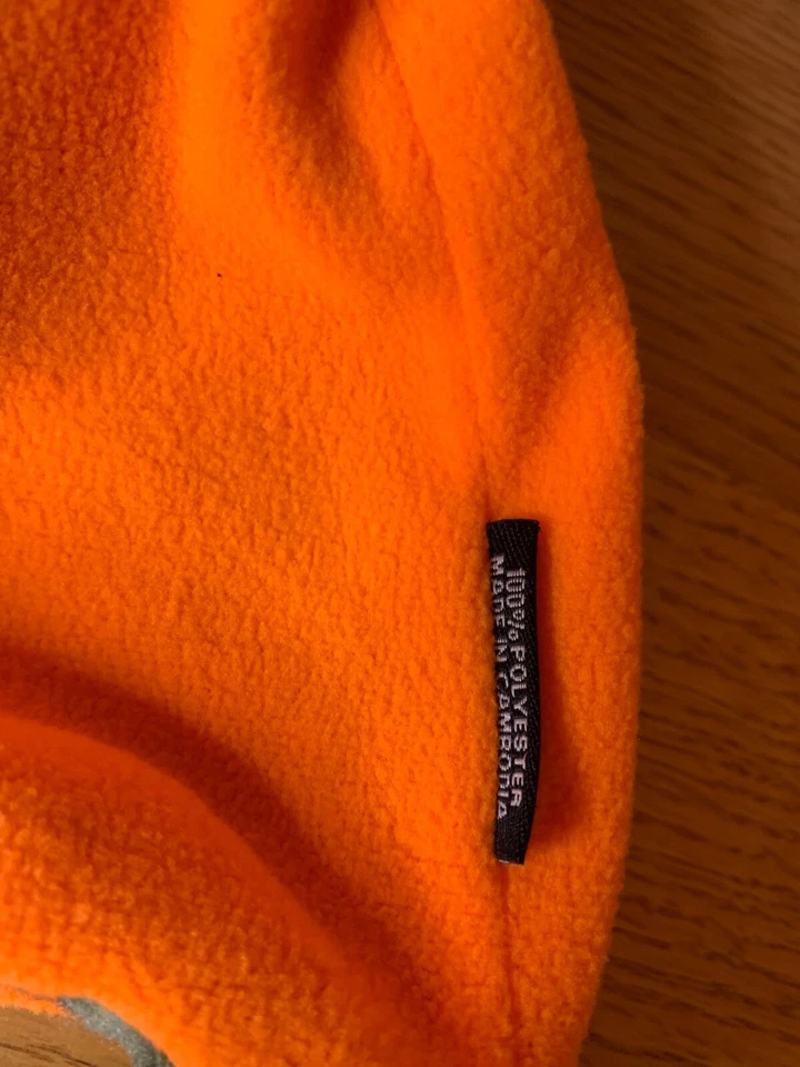 peterson predator camo reversable bright orange beanie hunting - Image 4 of 4