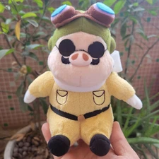 Porco Rosso Fluffy Otedama Plush Doll 7" Studio Ghibli