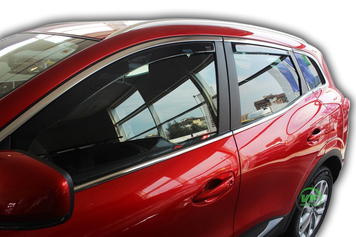 EdgeVisors Wind Deflectors | Fits: AUDI A4 B9 (2015-onwards) 4 Door Saloon 4pc Set | In-Channel - Foto 7