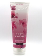 BATH  BODY WORKS CHERRY BLOSSOM BODY CREAM 8 OZ