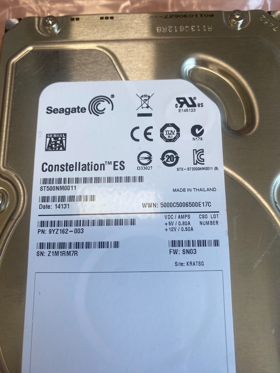 SEAGATE Constellation ES - ST500NM0011 500GB 3.5