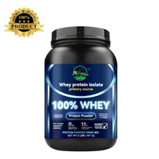 2 Pound 100% Whey Protein Powder Support Muscle Builder Chocolate Flavor