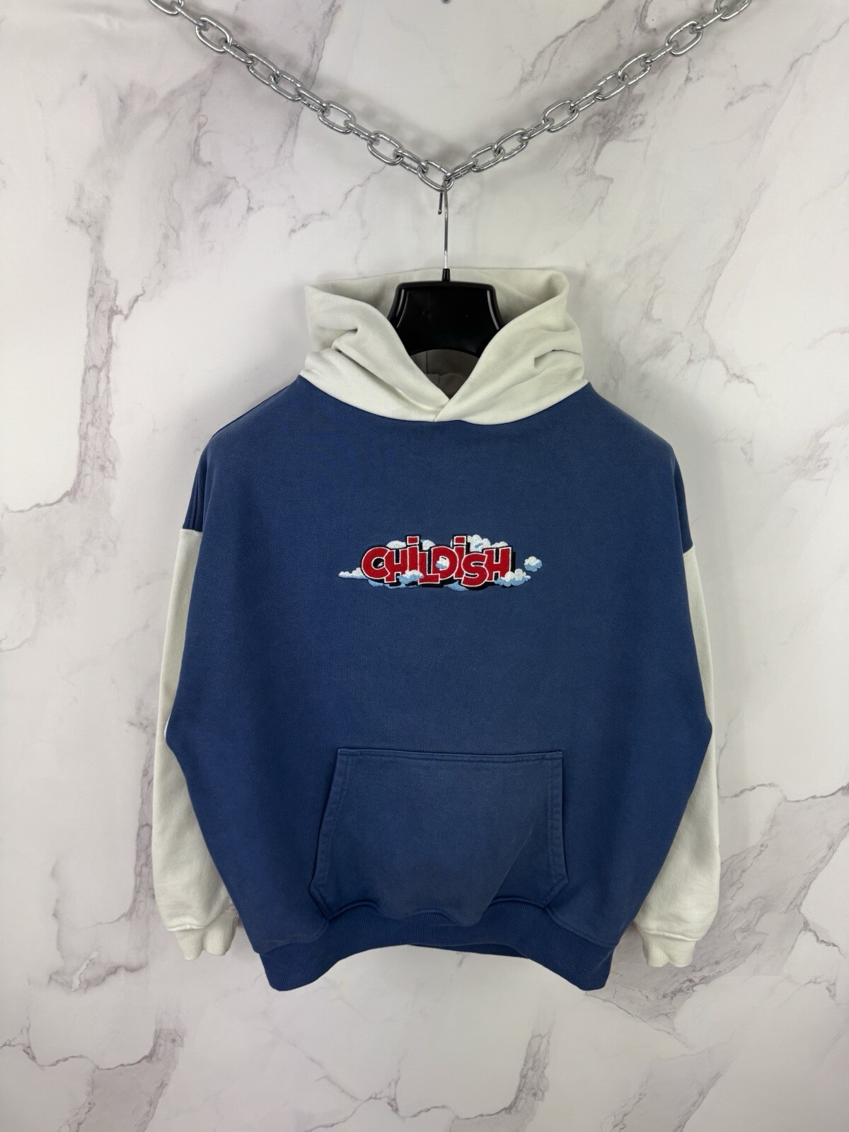 Childish Hoodie Baggy Boxy TGF Park Skategang Style Y2K Size S Streetwear
