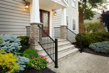 TimberTech AZEK Impression Rail 42"x8' Stair Rail Kit - Black