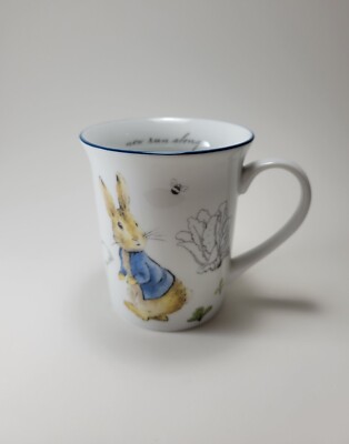 Peter Rabbit Coffee Mug ''Now Run Along'' The World Of Beatrix Potter 14oz. New