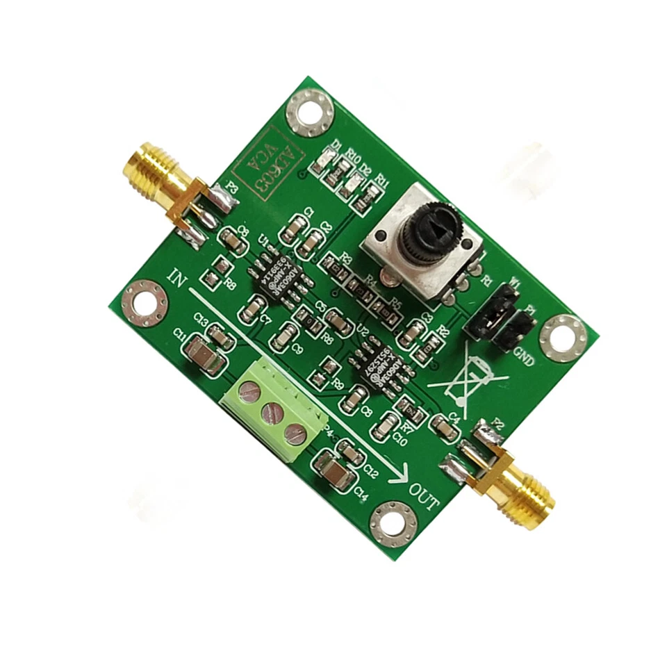 AD603 Verstärkermodul mit variabler Verstärkung Spannungsverstärker VCA 80dB - Bild 2 von 4
