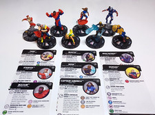 Heroclix: Avengers Infinity Rare lot Quasar, Nova, Drax, Maxam, Starfox 