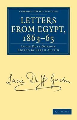 Letters from Egypt, 1863 65 Duff Gordon Austin Paperback 9781108026734