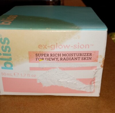 Bliss Ex-glow-sion Super Rich Face Moisturizer for Dewy, Radiant Skin 1.7 oz