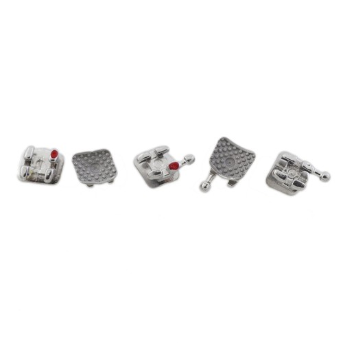 10 Box Orthodontic Metal Brackets 0.022 MBT Twin Wing Cast Mini Braces 345 Hook - Picture 10 of 12