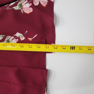 september sunsets burgundy floral print wrap maxi dress Burgundy Floral Maxi Dress main image 1