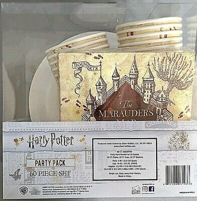 Harry Potter Chibi Styling 60 Piece Party Tableware Set