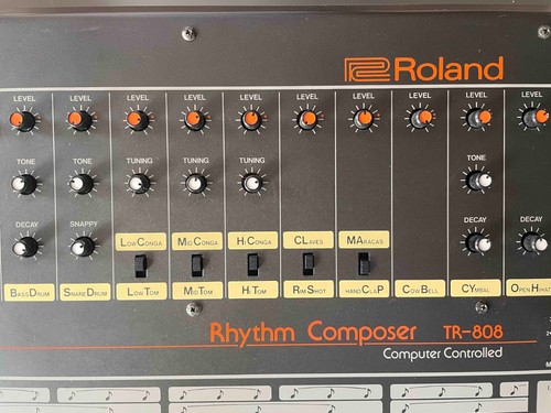 Roland Vintage Drum Machine TR 808 schwarz 1983 - Bild 4 von 12