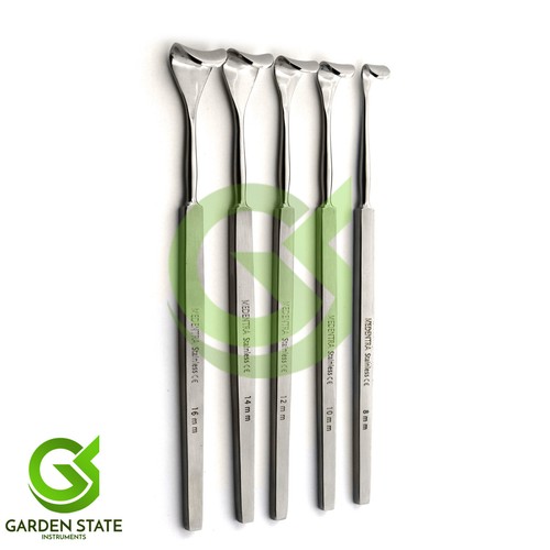 Set 5 Retrattore Palpebre Oftalmico Palpebre Superiore Speculum Chirurgia Minore Retrattore - Foto 7 di 7