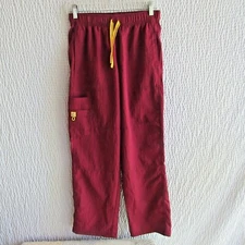 Burgundy Scrub Pants S Good Speed Very Good