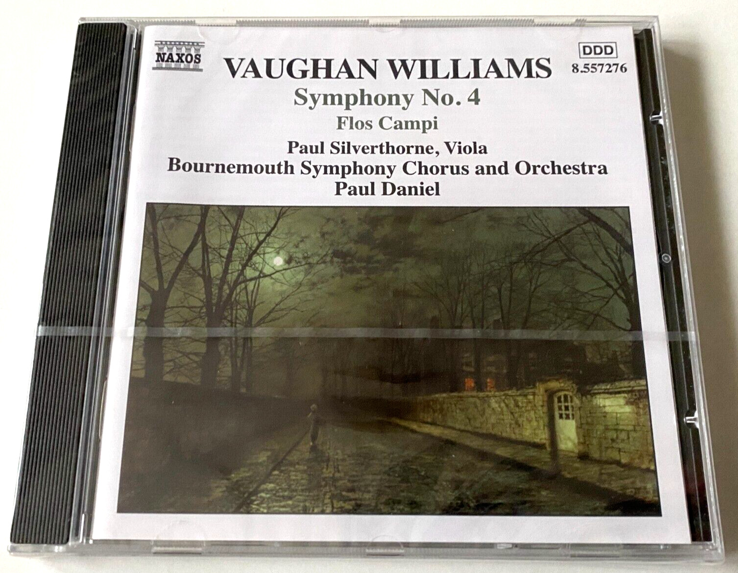 Vaughan Williams - Symphony No 4 & Flos Campi Sealed CD Album 2004 Naxos 62 Mins