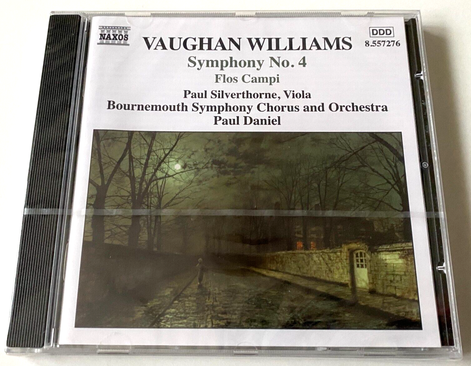 Vaughan Williams - Symphony No 4 & Flos Campi Sealed CD Album 2004 Naxos 62 Mins