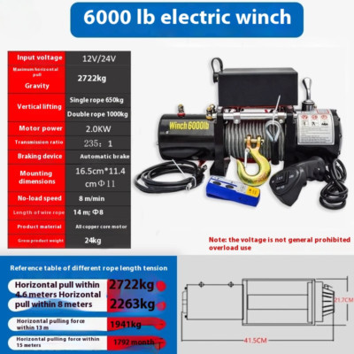 Vehicle Mounted Crane Electric Hoist Winch Hoist Industrial Crane Electric Hoist