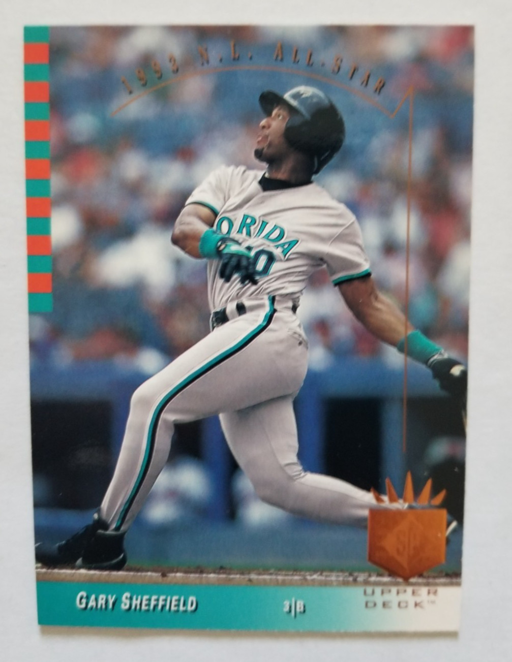 1993 SP #18 Gary Sheffield Florida Marlins