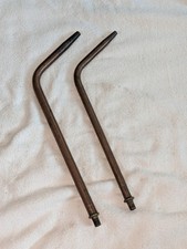 (2) Vintage COPPER or BRASS Cutting WELDING TORCH Attachments TIPS Wands ?