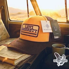 Retro Vintage Levi Garrett Tobacco Patch on a Decky Foam Front Rope Trucker Hat