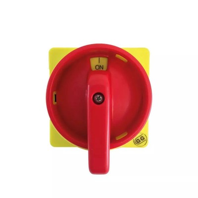 322/0001 Giovenzana Door Interlock Actuator 67x67mm Yellow-Red 0-1 Lockable
