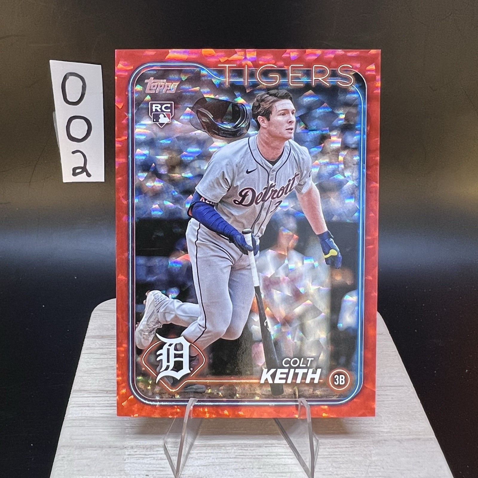 2024 Topps Update Series Colt Keith #US73 Red Crackle /199 (RC)