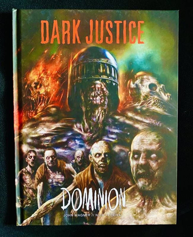 JUDGE DREDD DARK JUSTICE DOMINIAN GRAPHIC NOVEL HARDBACK BRAND NEW