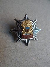 Obsolete Derbyshire Fire Service Cap Badge PO