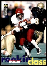Troy Davis 1997 Collector's Choice #28 Saints NFL READ FREE SHIP AutographDen