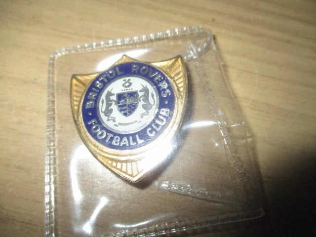 Pin's Revers Bristol Rovers Football Supporters Club - Vintage émail - RARE