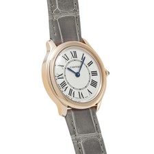 CARTIER LOND LOUIS CARTIER SM WGRN0013 Quartz Silver Pink Gold Case #W1315 4