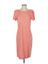 Ann Taylor Women Orange Casual Dress 4