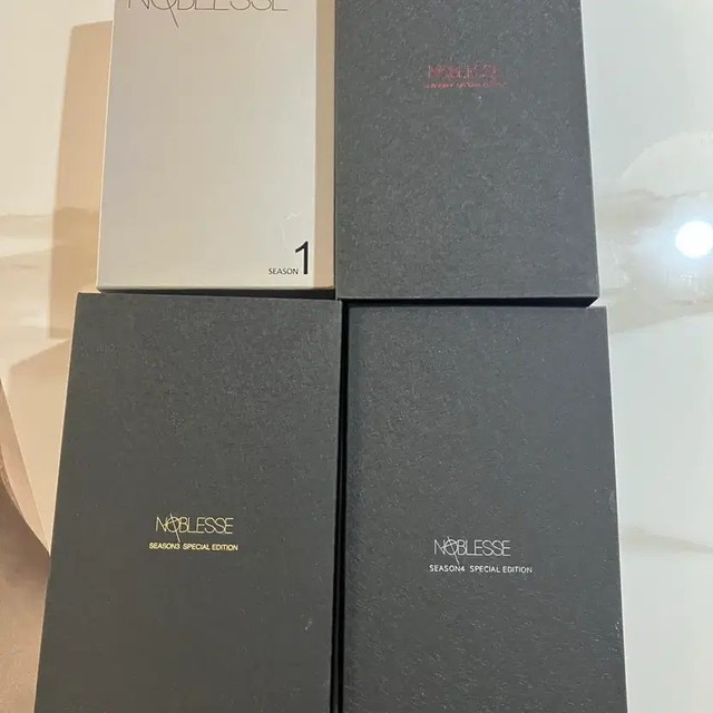 Noblesse Limited Edition Webtoon Comics Set 2-4 Seasons