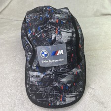 BMW Motorsports Baseball Driving Cap Adjustable Embroidered Logo digital camoufl