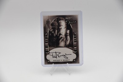 STAR TREK VOYAGER CAPTAIN PROTON TARIK ERGIN AS SATANS ROBOT AUTOGRAPH CARD PA10