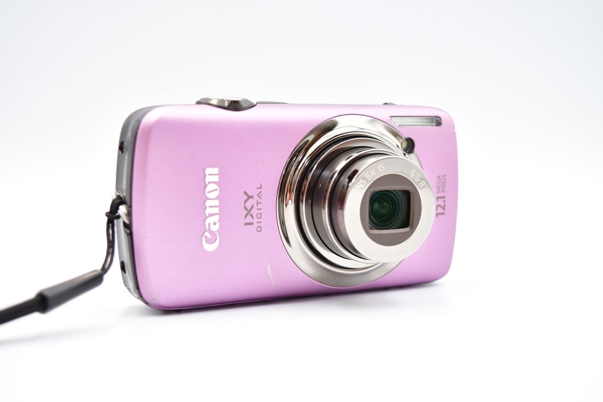 ⏯️[Excellent+5] Canon IXY Digital 930 IS Pink Compact digital