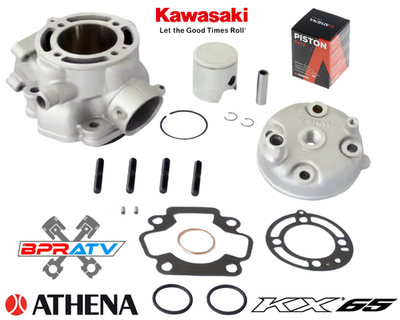 02-24 Kawasaki KX65 KX 65 50mm Athena 80cc Big Bore Cylinder Top