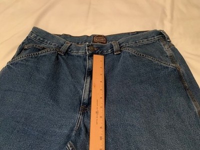 C.E. SCHMIDT WORKWEAR Mens Denim Carpenter Jeans 40x34 Blue 100% Cotton-