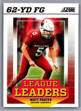 2024 Score - League Leaders Matt Prater #LL-MPR