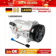 Klimakompressor 1J0820803AX für Audi A3 Seat Leon VW Golf 4 New Beetle