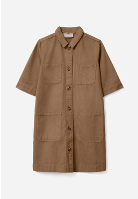 #ad #ad 🤎✨ Everlane The Chore Mini Dress Chocolate Brown Size 16 Worn 1 Time $32.00