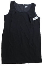 Tahari by Arthur S. Levine Sleeveless Sheath Dress, Black, Size 22W