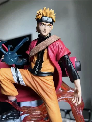 22cm Naruto Anime Figure Uzumaki Action Model Pvc Statue Desktop