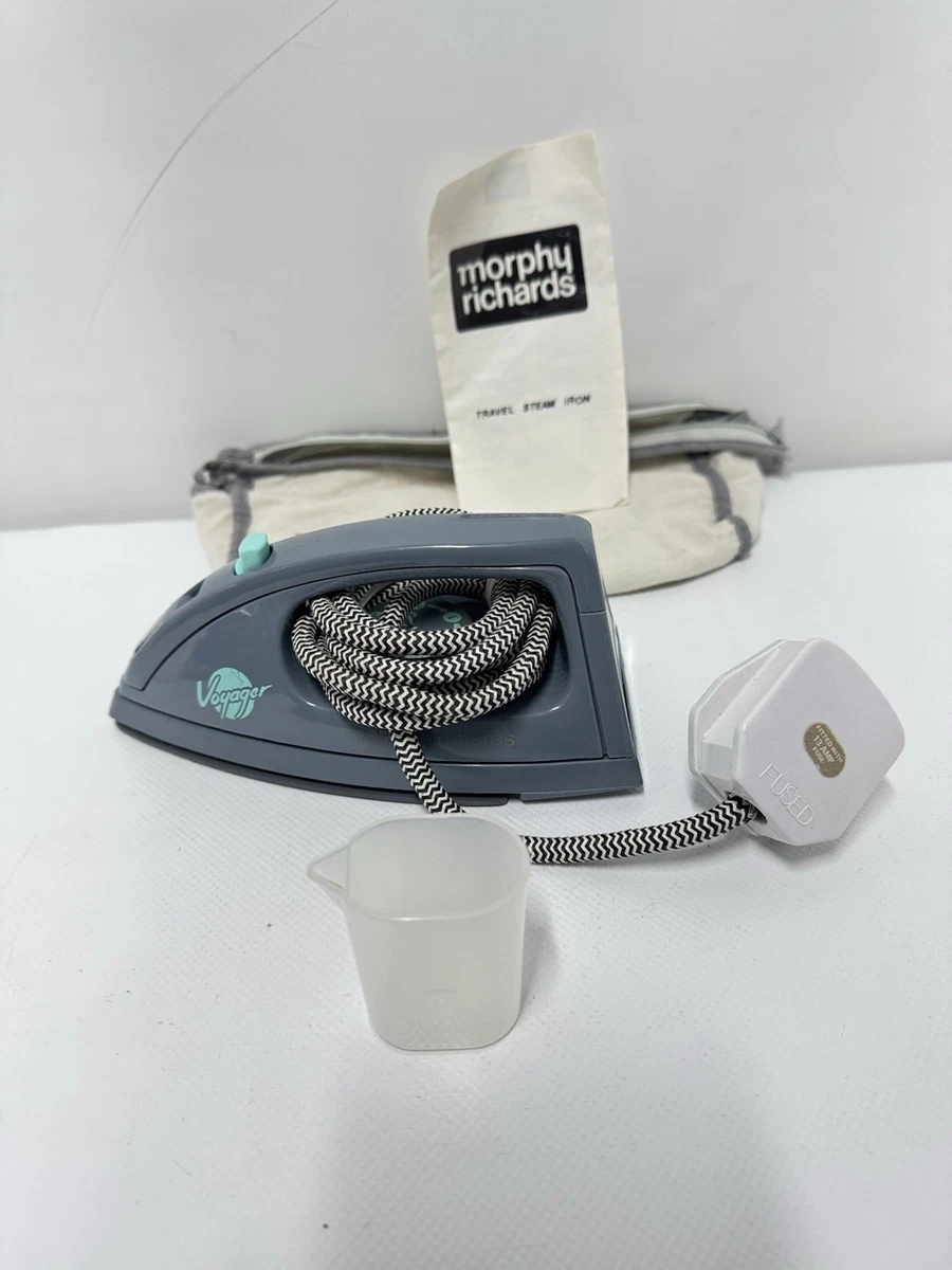 Vintage Morphy Richards 41300 lumière de voyage double tension fer de